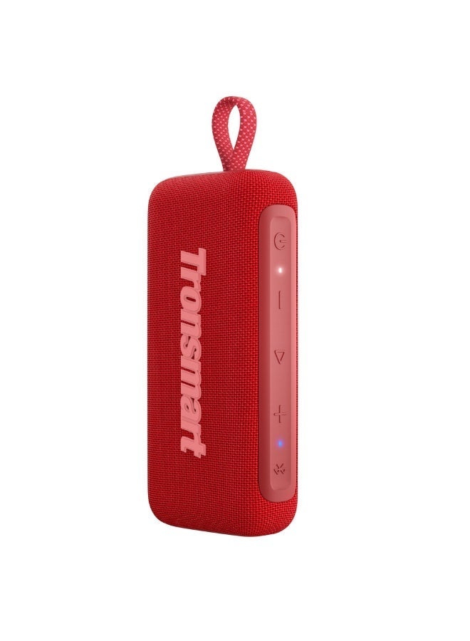 Tronsmart Trip 2, Portable Bluetooth Speaker, Mini Speaker with Bluetooth 5.3, 20H Playtime, built in Mic, IPX7 Waterproof Speakers, TF card, Wireless Outdoor Speakers Shower Speaker for Beach and Bike Travel- (Red) - Image 2