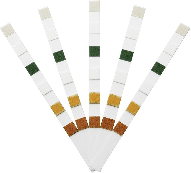 تترا شرائط اختبار مياه حوض الأسماك Tetra EasyStrips 6 في 1، عدد 100 شريط - Image 1