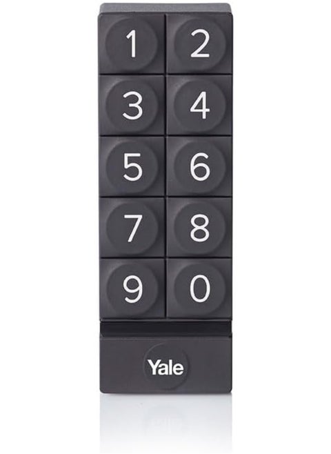 Smart Keypad, Smart Lock Accessory, 4 to 6 Digit Code for Entry, Access Management upto 256 Users, Activity Monitoring, Compatible Smart Accessory, Black