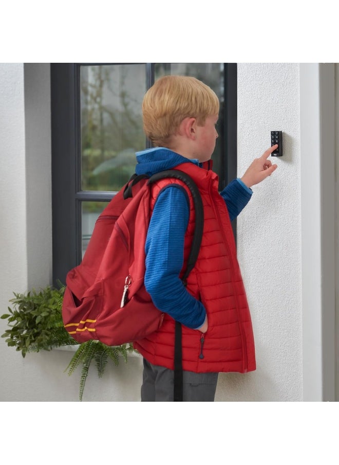 Yale Yale Smart Keypad, Smart Lock Accessory, 4 to 6 Digit Code for Entry, Access Management upto 256 Users, Activity Monitoring, Yale Compatible Smart Accessory, Black  - Image 2