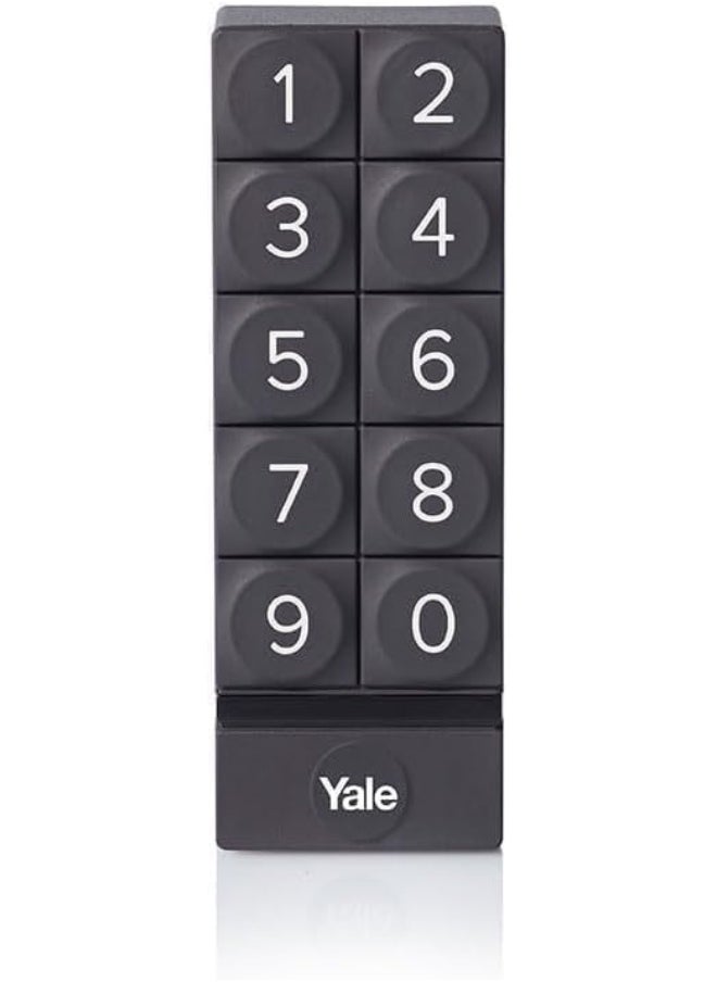 Yale Yale Smart Keypad, Smart Lock Accessory, 4 to 6 Digit Code for Entry, Access Management upto 256 Users, Activity Monitoring, Yale Compatible Smart Accessory, Black  - Image 3