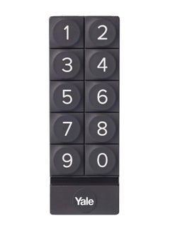 Yale Yale Smart Keypad, Smart Lock Accessory, 4 to 6 Digit Code for Entry, Access Management upto 256 Users, Activity Monitoring, Yale Compatible Smart Accessory, Black  - Image 2