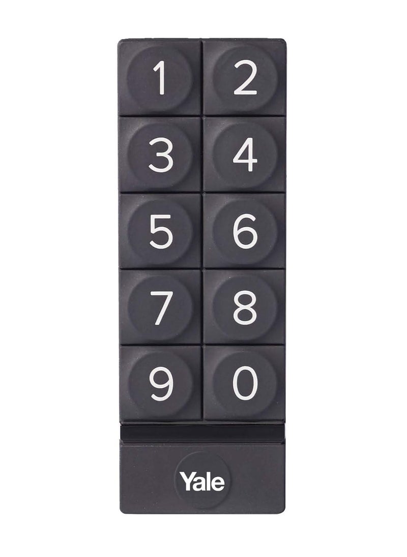 Yale Yale Smart Keypad, Smart Lock Accessory, 4 to 6 Digit Code for Entry, Access Management upto 256 Users, Activity Monitoring, Yale Compatible Smart Accessory, Black  - Image 2