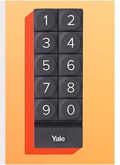 Yale Yale Smart Keypad, Smart Lock Accessory, 4 to 6 Digit Code for Entry, Access Management upto 256 Users, Activity Monitoring, Yale Compatible Smart Accessory, Black  - Image 3