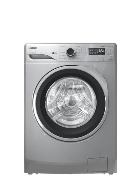 Zanussi Automatic Washing Machine 6 KG Perlamax - 1200 RPM - Silver - Anti Flood Protection - 12 Different Washing Program - Anti Foam Rinse System - ZWF6240SS5