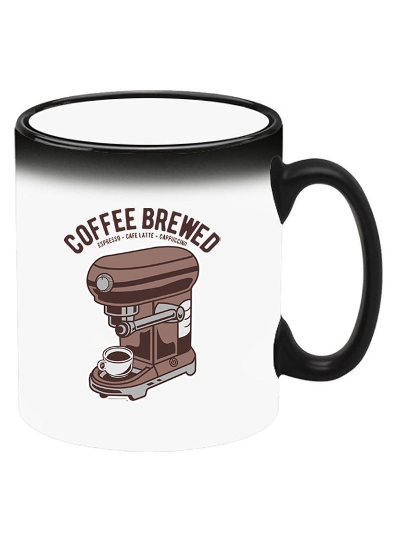 Theodor Color Changing Heat Sensitive Ceramic Mug, Image Revealed When HOT Liquid is Added! Coffee Brewed - Image 2