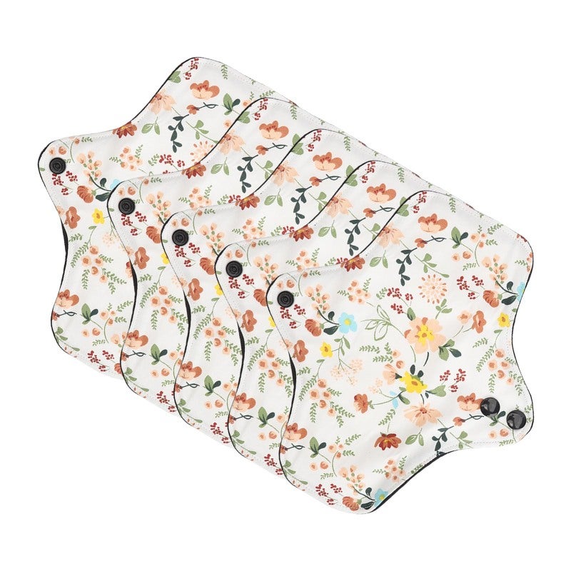 Washable Menstrual Pad Size S Skin-friendly No Harmful Chemicals - Leakproof Reusable Sanitary Pad For Travel Business Women Health Care - Image 3