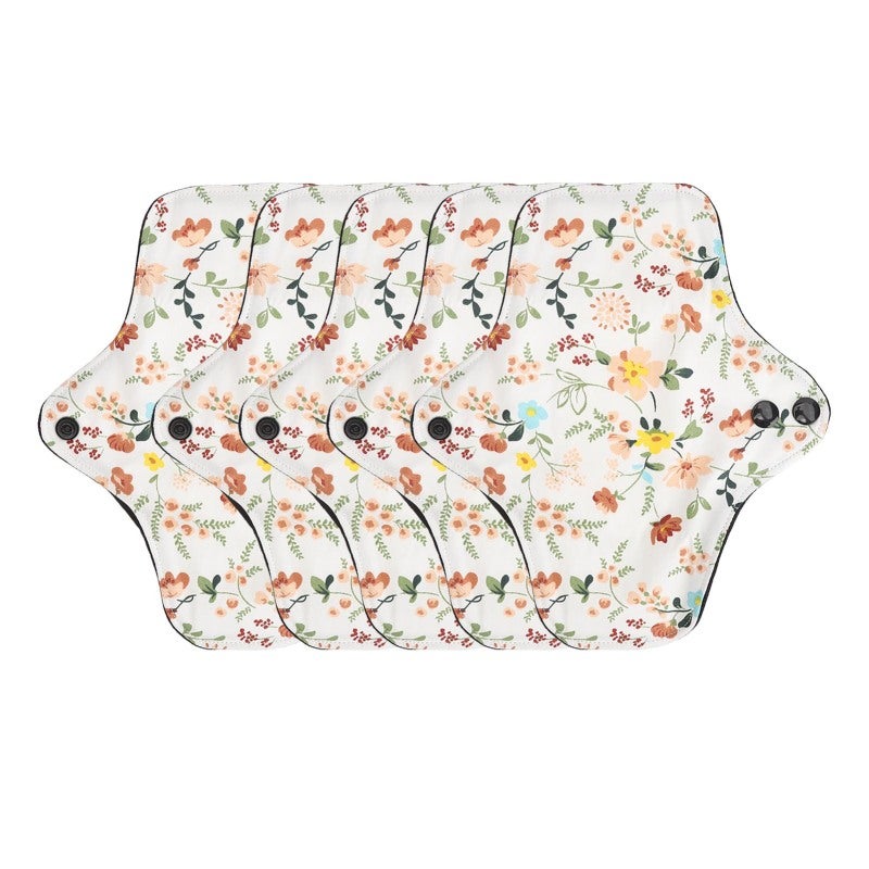 Washable Menstrual Pad Size S Skin-friendly No Harmful Chemicals - Leakproof Reusable Sanitary Pad For Travel Business Women Health Care - Image 1