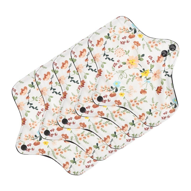 Washable Menstrual Pad Size S Skin-friendly No Harmful Chemicals - Leakproof Reusable Sanitary Pad For Travel Business Women Health Care - Image 2