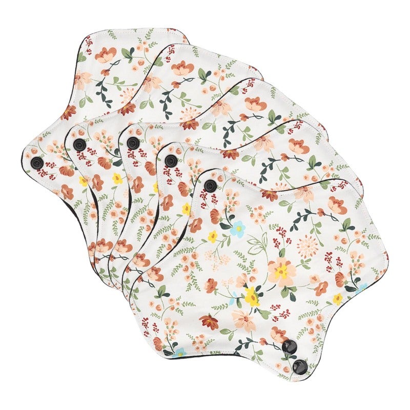 Washable Menstrual Pad Size S Skin-friendly No Harmful Chemicals - Leakproof Reusable Sanitary Pad For Travel Business Women Health Care - Image 4