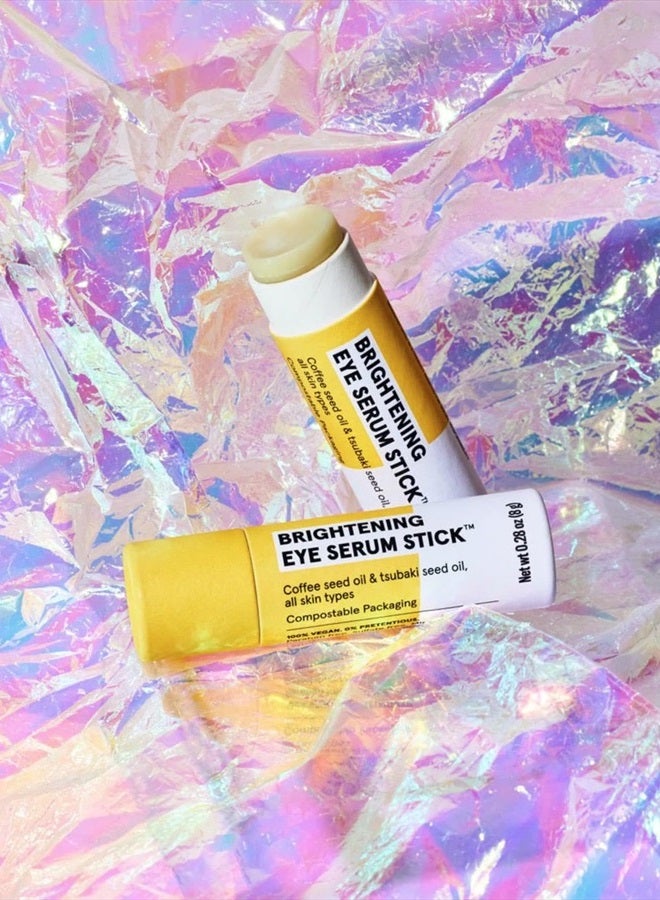 Acure Brightening Eye Serum Stick, Eye Serum, Coffee Seed Oil & Tsubaki Seed Oil, For All Skin Types, 0.28 oz - Image 5