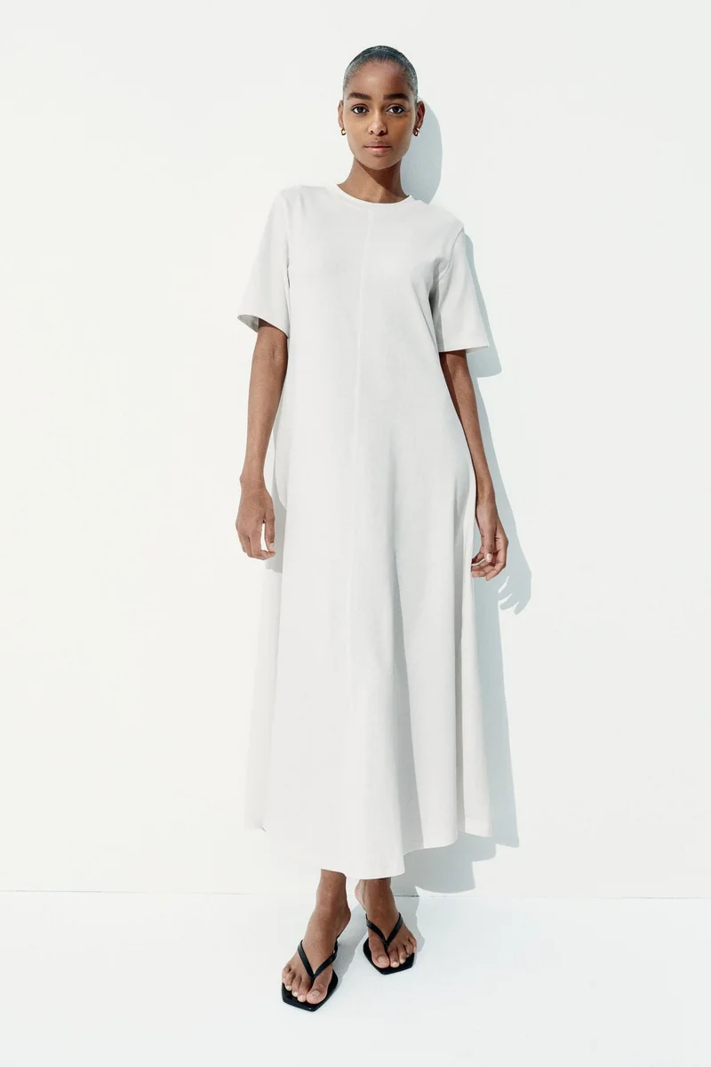 H&M Flared T-shirt dress