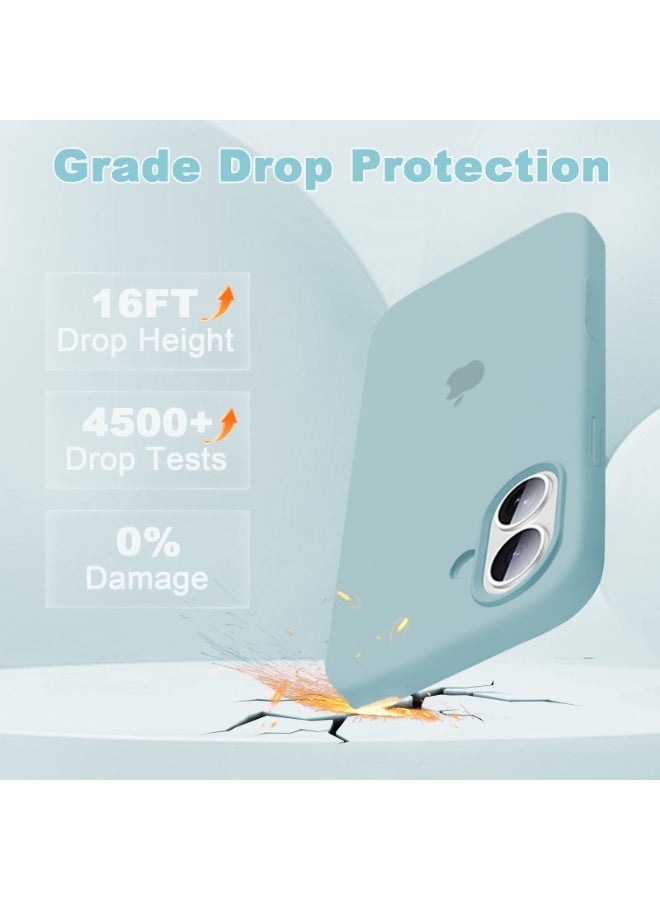 أوللاي آيفون 17 حالة واقية ، مادة السيليكون ، مقاومة للصدمات مع حماية عدسة الكاميرا وتغطية زر التحكم ، غطاء واقي للهاتف المحمول المضاد للصدمة ، متوافق مع إكسسوارات MagSafe - Image 2