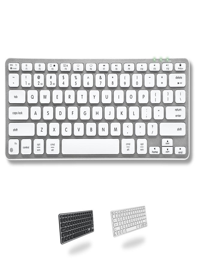 Macally Backlit Mac Keyboard | Compatible Apple Bluetooth Keyboard | Small Wireless Keyboard for MacBook Pro/Air, iMac, Mac Pro/Mini - Image 1