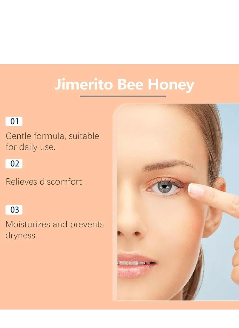Gr33n Gr33n Jimerito Honey for Eye, Gr33n Jimerito Honey Eye Drops, Stingless Bee Honey Eye Drops, Relieve Eye Fatigue and Dryness 15ml  - Image 3
