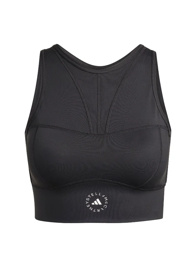 adidas Adidas Asmc Tpr Cr Top Black Workout Bra - Medium Support Bra For Women