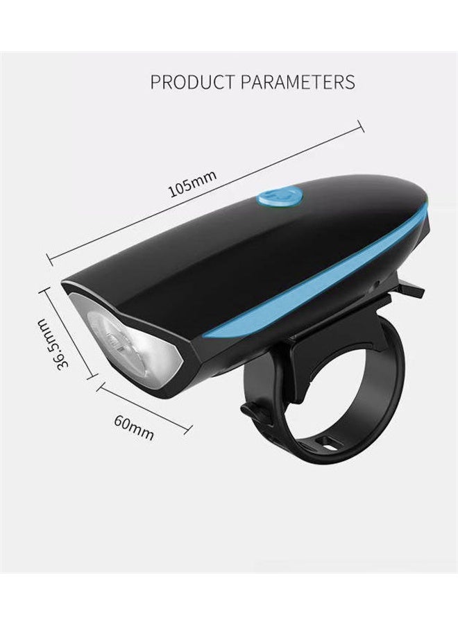HOMESTAR Bike Light Set, USB Rechargeable Bycicle LED Accessories, Night Cycling Headlight and Tail Rear Reflectors for Mountain Bike, 3 Lighting Modes, Easy to Install - Image 5
