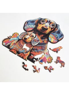Generic Source Manufacturers Special-shaped Animal Wooden Puzzle Irregular 3D Cat Toys-Color:[Exclusive Copyright] Paper Box Yin And Yang Wood Carving 01 A4  - Image 4
