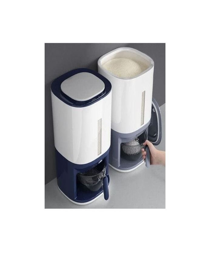 Cady One Rice Storage Automatic Box/Container - Large Sealed Kitchen Grain  - Image 5