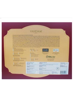 VAHDAM Individually Packed Assorted Pyramid Tea Gift Set 60 Teabags (120g)  - Image 2
