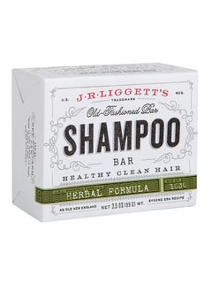 J·R·LIGGETT'S J·R·LIGGETT'S All-Natural Herbal Shampoo Bar | Solid Dry Bar With Organic Formula For Damaged And Greasy Hair | Sulfate-Free With Antioxidants and Vitamins | 1 pack | Herbal Scent | 3.5 Ounces  - Image 1