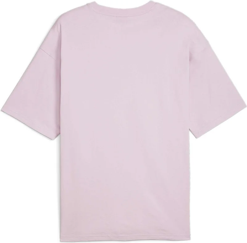 PUMA Men's Grape Mist Better Classics Oversized Tee Lilac Men's T-Shirt