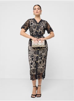 ELLA Lace Shirt Dress  - Image 4