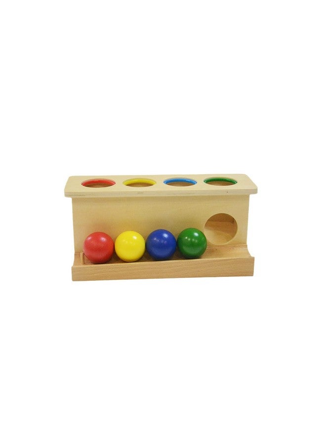 LEADER JOY Montessori Toddlers Wooden Push Ball Toys Baby Preschoolers Toys Push Toys - Image 2