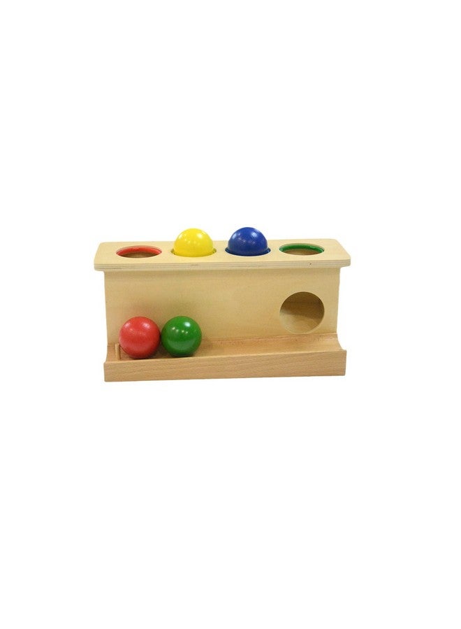 LEADER JOY Montessori Toddlers Wooden Push Ball Toys Baby Preschoolers Toys Push Toys - Image 3