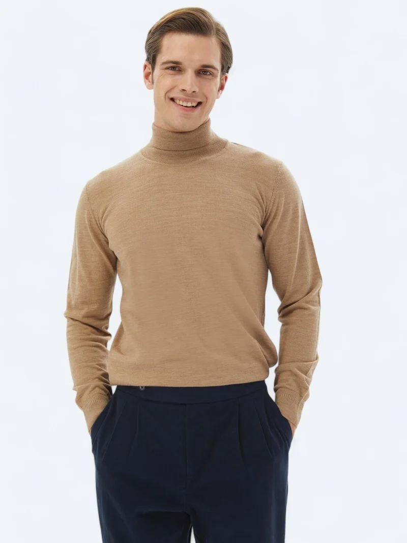 Kip Buff Knitwear Sweatshirt
