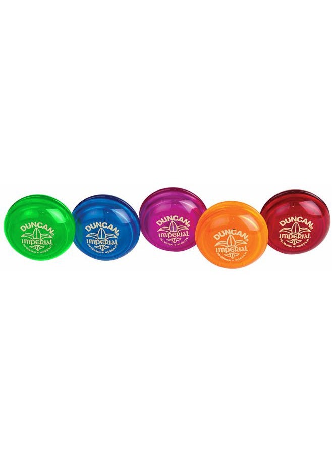 Duncan Toys Imperial Yo-Yo, Beginner Yo-Yo with String, Steel Axle and Plastic Body, Blue - Image 5