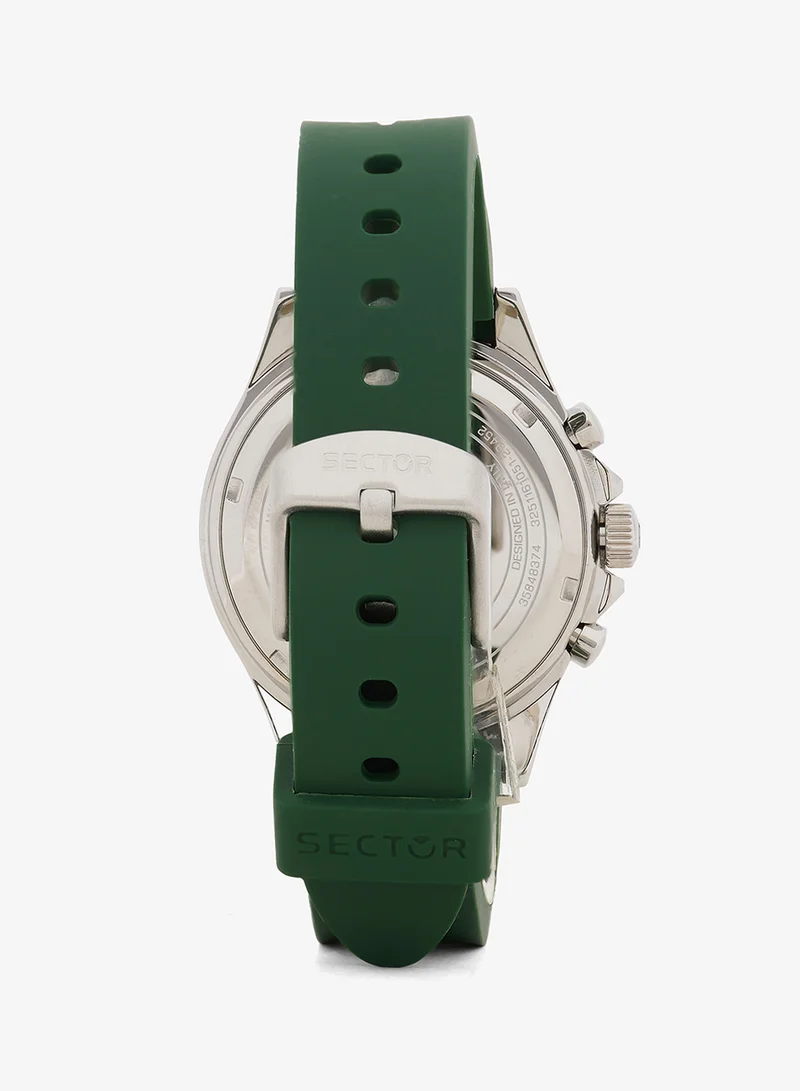 Sector  230 collection Men's Green Silicon watch - R3251161051 for Men | Best Price UAE