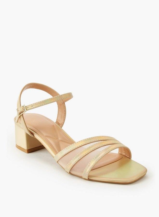 Celeste Women Block Heel Strap Sandals - Image 1