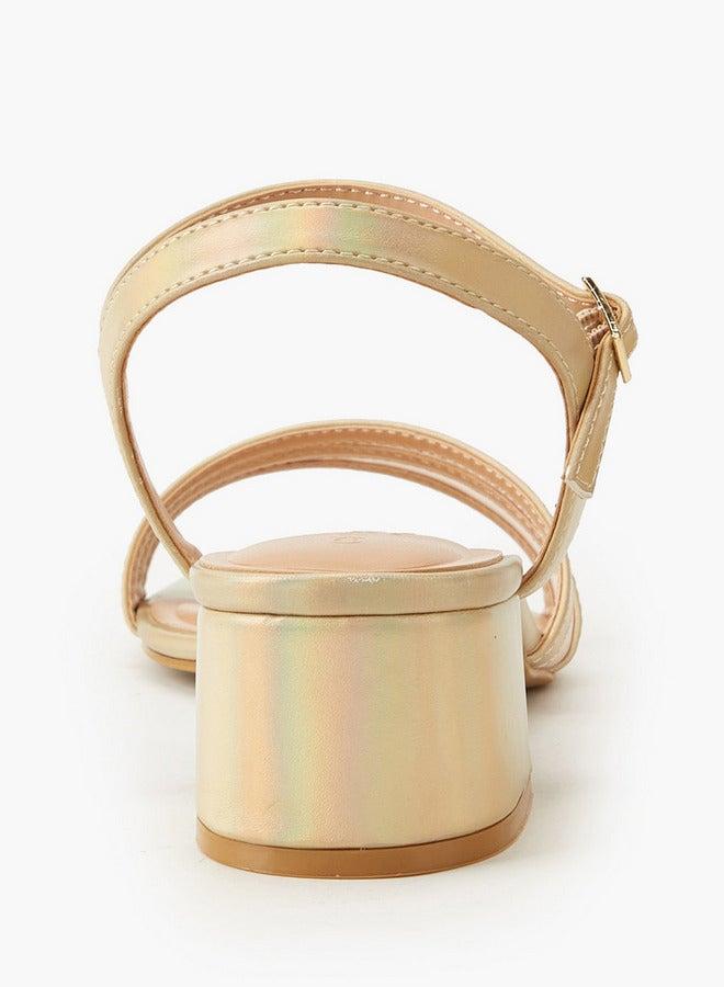 Celeste Women Block Heel Strap Sandals - Image 4