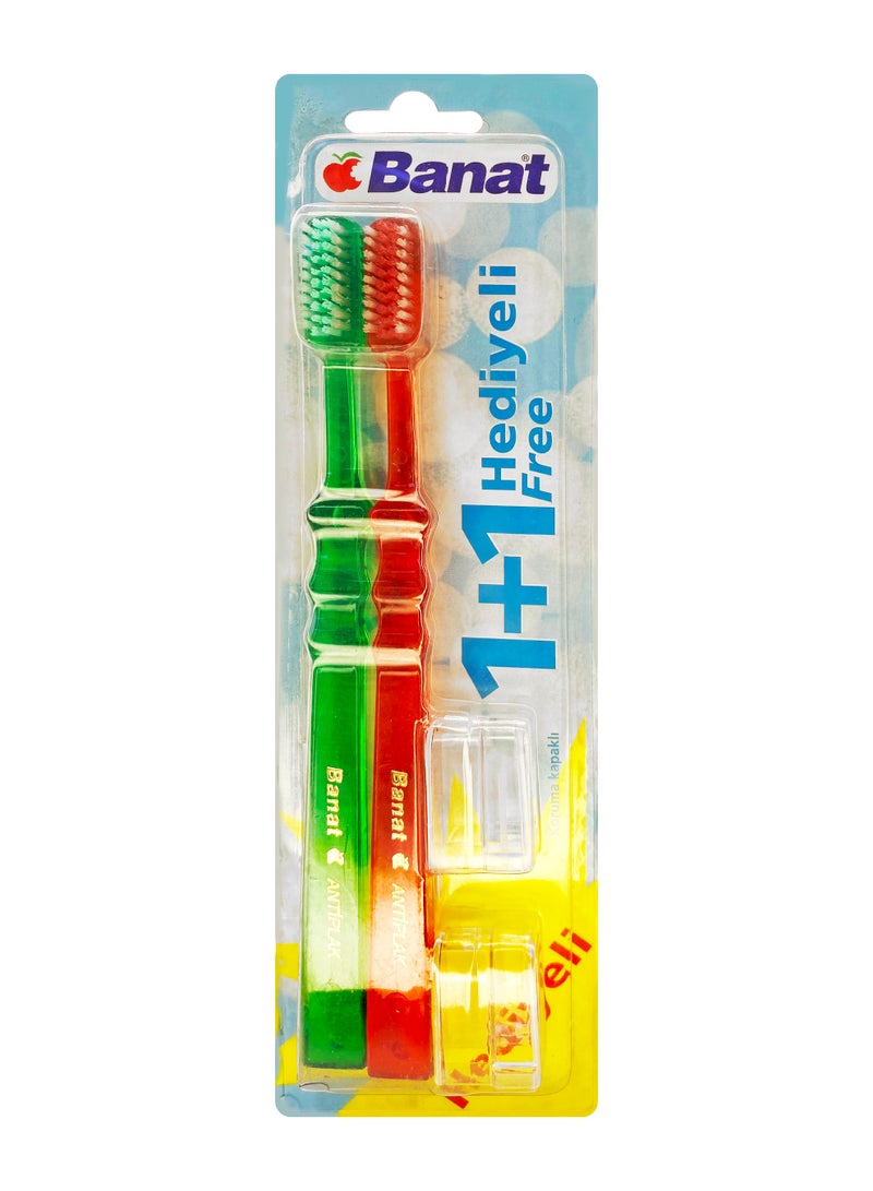Banat Anti Plaque Toothbrush(560634) - Image 1