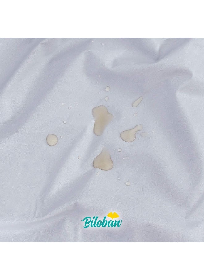 Biloban - Biloban Reusable Diaper Pail Liner Bags 2 Pack for Ubbi Diaper Pail, Water-Resistant, Large Capacity Washable Wet Bag for Cloth Diaper, Laundry, Kitchen Garbage - Image 1