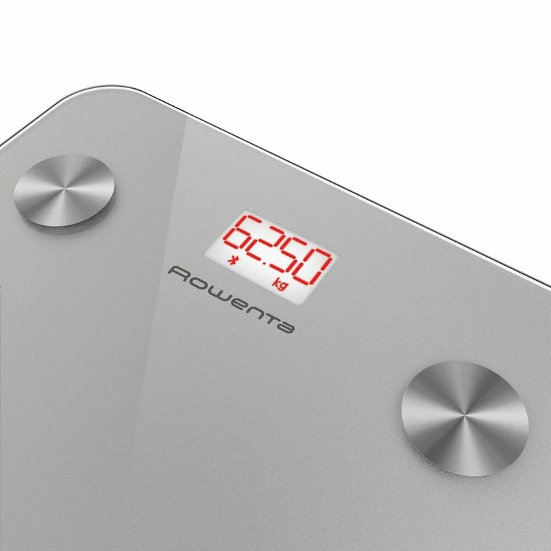 Rowenta Goodvibes Life BR9600 Smart Bathroom Scale with Body Fat and BMI, Large LED Display, Glass Platform, Up to 160kg Capacity - Image 3