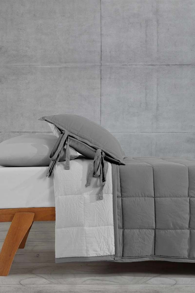 ايلارت Madelyn Double Bed Set 6 Piece Anthracite