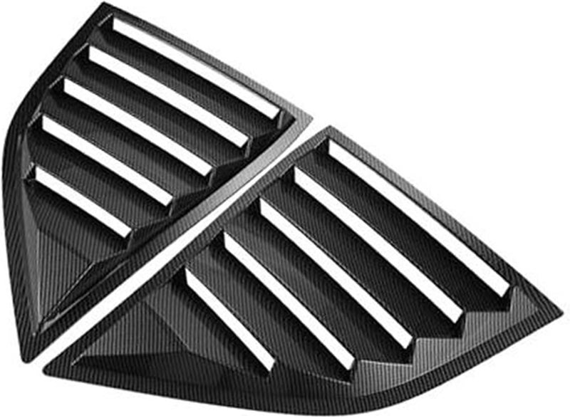 QASULER Car Rear Louver Trim for Dodge Challenger