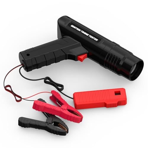 AUTOOL Timing Light 12V, Engine Timing Gun Strong Flash Lights with Sliding Sensor Clip for Car, Motorcycle, Marine - Image 1