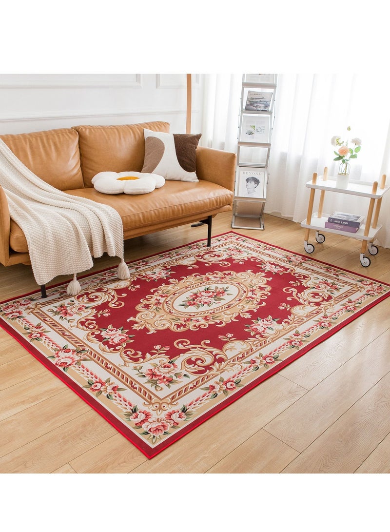 Sharpdo Area Rugs Modern Simple Short Pile Carpet Living Room Bedroom Rug Anti-slip Floor Carpet Home Decor 160 * 230 CM - Image 4