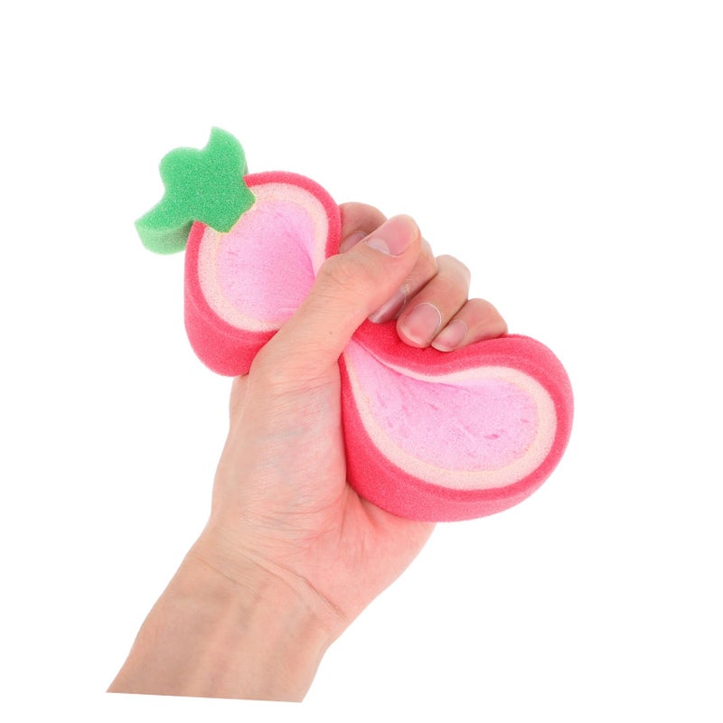 12Pcs Cartoon Fruit Kitchen Sponges Reusable Dish Washing Scrubber Pads Multifunctional Cleaning Tool - Image 5