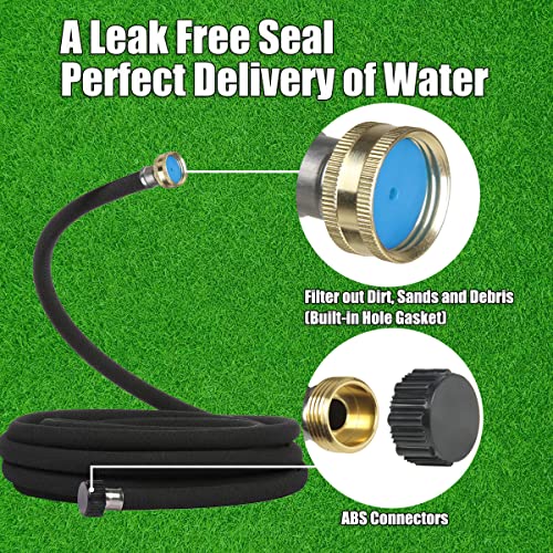 Cuckoo خرطوم كوكو المنقوع بقطر 5/8 بوصة - مطاط ثقيل - يوفر 70% من الماء - رائع لأسرة الزهور في الحديقة. (25 قدم) - Image 3