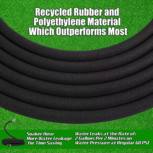 Cuckoo خرطوم كوكو المنقوع بقطر 5/8 بوصة - مطاط ثقيل - يوفر 70% من الماء - رائع لأسرة الزهور في الحديقة. (25 قدم) - Image 5