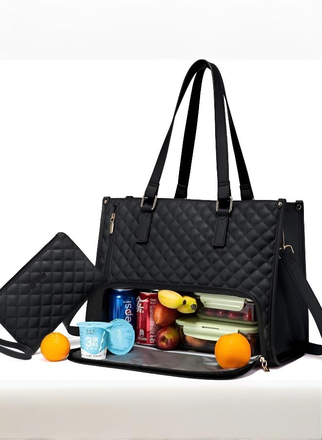 Large Capacity Multifunctional Laptop Handbag - Image 1