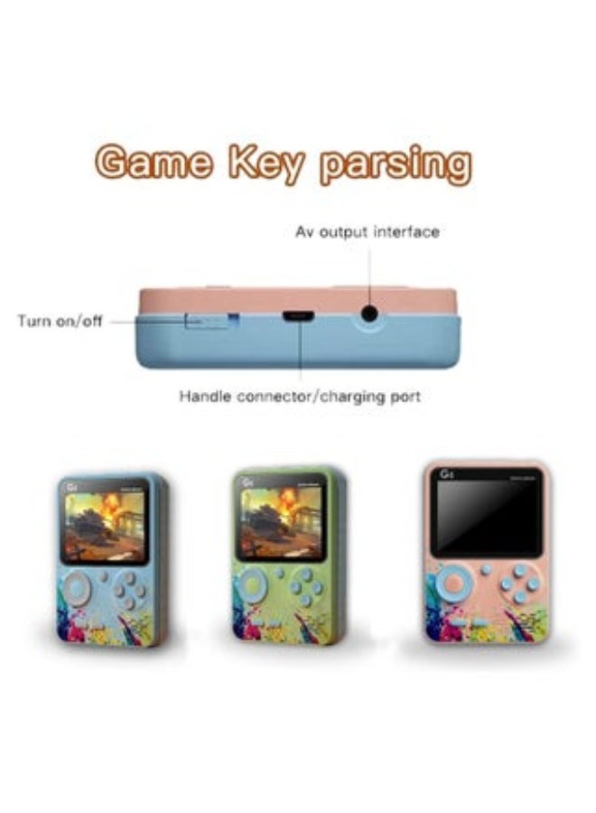 G5 Handheld Game Console with 3.0-inch Color Screen, 500 Retro Games, Graffiti Design - Image 5
