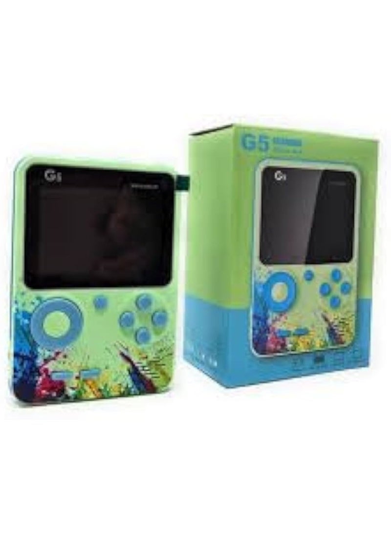 G5 Handheld Game Console with 3.0-inch Color Screen, 500 Retro Games, Graffiti Design - Image 4