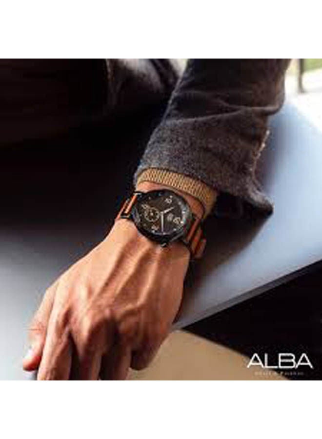 Alba Leather Analog Watch AN4061X - Image 2