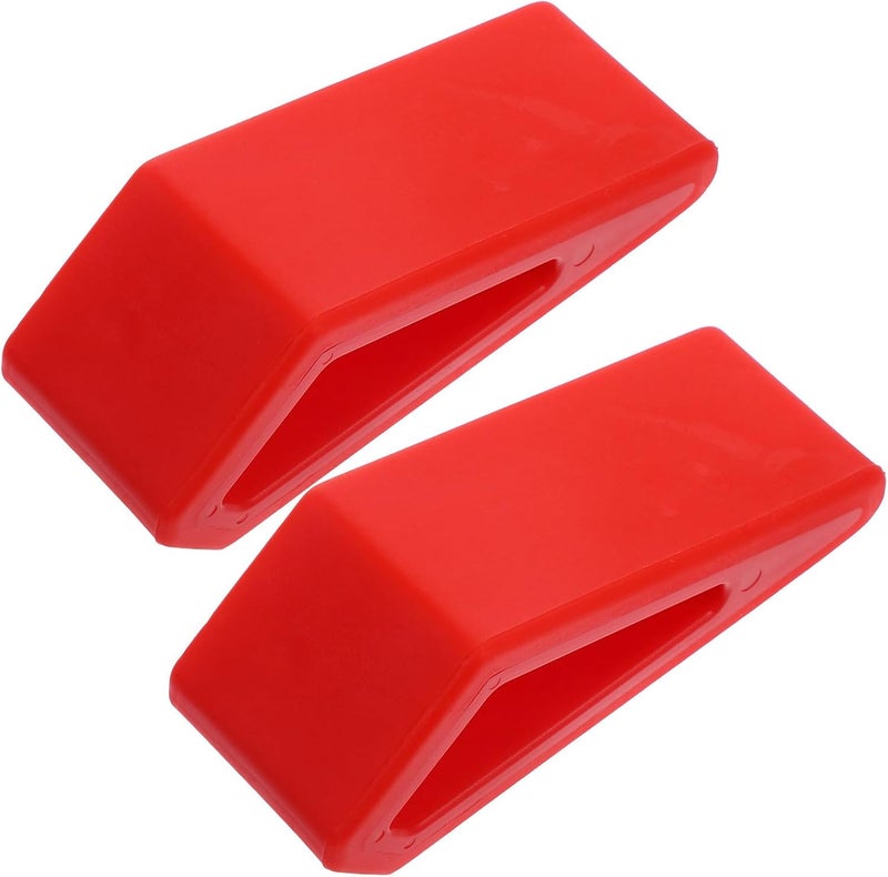 2pcs Adjustable Red Laptop Stand Riser Cooling Base Desk Holder Practical Laptop Tray for Elevated Ergonomic Workspace - Image 1