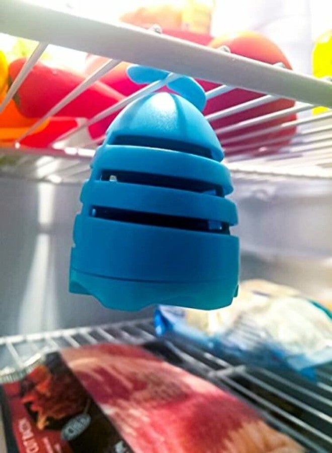 Camco Adjustable Fridge Deodorizer - for Your Fridge and Freezer - Absorbs and Traps Unpleasant Odors for up to 6 Months (44180, Blue - Image 5